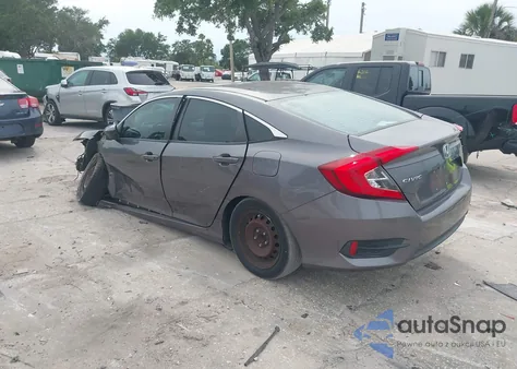 2017 Honda Civic Lx из США, поврежденный, VIN 19XFC2F53HE014090